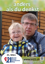 Poster zum Welt Down-Syndrom Tag 2015