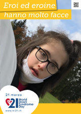 Poster per la Giornata mondiale della sindrome di Down