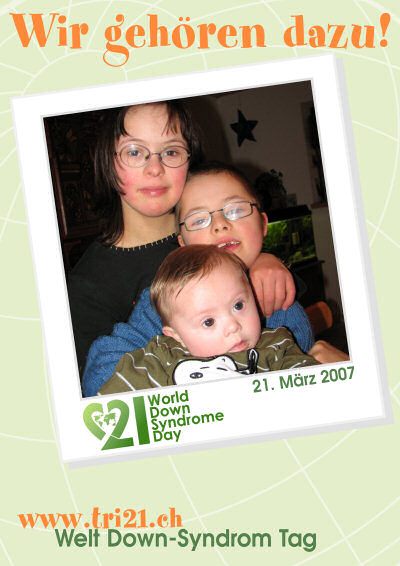 Plakataktion 07 'Wir gehren dazu'