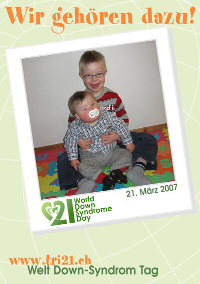 Plakataktion 07 'Wir gehren dazu'
