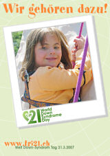 Poster zum Welt Down-Syndrom Tag 07