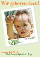 Poster zum Welt Down-Syndrom Tag 07