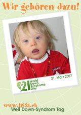 Poster zum Welt Down-Syndrom Tag 07