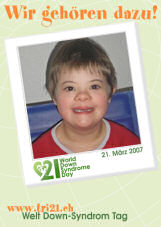 Poster zum Welt Down-Syndrom Tag 07