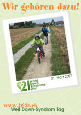 Poster zum Welt Down-Syndrom Tag 07