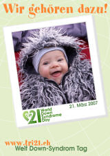 Poster zum Welt Down-Syndrom Tag 07