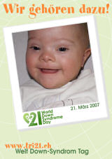 Poster zum Welt Down-Syndrom Tag 07