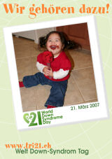 Poster zum Welt Down-Syndrom Tag 07