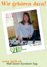 Poster zum Welt Down-Syndrom Tag 07