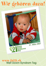 Poster zum Welt Down-Syndrom Tag 07