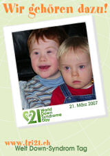 Poster zum Welt Down-Syndrom Tag 07