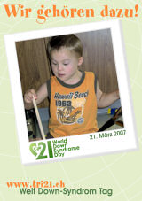 Poster zum Welt Down-Syndrom Tag 07