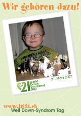 Poster zum Welt Down-Syndrom Tag 07