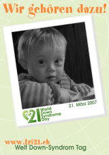 Poster zum Welt Down-Syndrom Tag 07