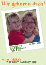Poster zum Welt Down-Syndrom Tag 07