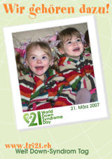 Poster zum Welt Down-Syndrom Tag 07