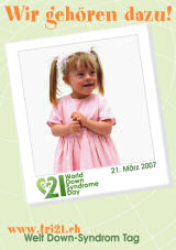 Poster zum Welt Down-Syndrom Tag 07