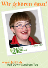 Poster zum Welt Down-Syndrom Tag 07