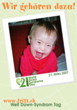 Poster zum Welt Down-Syndrom Tag 07