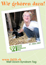 Poster zum Welt Down-Syndrom Tag 07