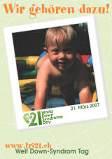 Poster zum Welt Down-Syndrom Tag 07