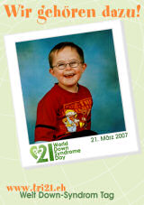 Poster zum Welt Down-Syndrom Tag 07