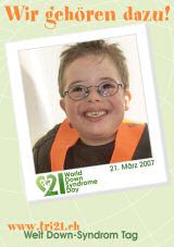 Poster zum Welt Down-Syndrom Tag 07