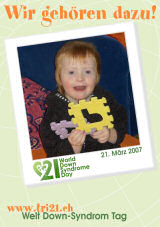 Poster zum Welt Down-Syndrom Tag 07