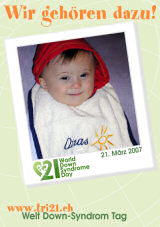 Poster zum Welt Down-Syndrom Tag 07