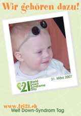 Poster zum Welt Down-Syndrom Tag 07
