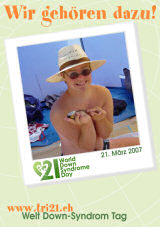 Poster zum Welt Down-Syndrom Tag 07