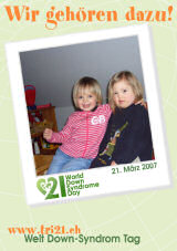 Poster zum Welt Down-Syndrom Tag 07