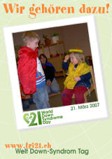 Poster zum Welt Down-Syndrom Tag 07