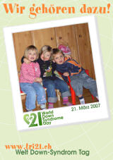 Poster zum Welt Down-Syndrom Tag 07
