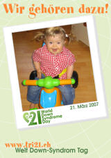 Poster zum Welt Down-Syndrom Tag 07