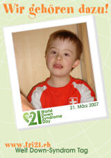 Poster zum Welt Down-Syndrom Tag 07