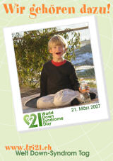 Poster zum Welt Down-Syndrom Tag 07