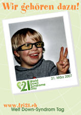 Poster zum Welt Down-Syndrom Tag 07