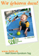 Poster zum Welt Down-Syndrom Tag 07