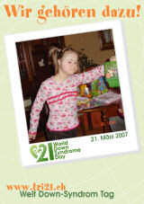 Poster zum Welt Down-Syndrom Tag 07