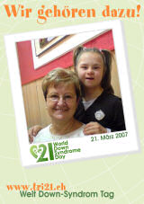 Poster zum Welt Down-Syndrom Tag 07