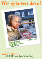 Poster zum Welt Down-Syndrom Tag 07