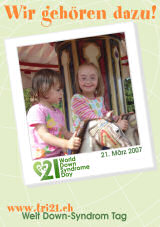 Poster zum Welt Down-Syndrom Tag 07