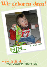 Poster zum Welt Down-Syndrom Tag 07