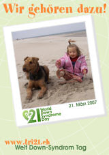 Poster zum Welt Down-Syndrom Tag 07