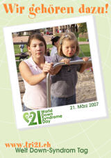Poster zum Welt Down-Syndrom Tag 07
