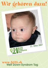 Poster zum Welt Down-Syndrom Tag 07
