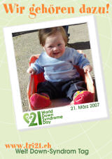 Poster zum Welt Down-Syndrom Tag 07
