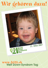 Poster zum Welt Down-Syndrom Tag 07