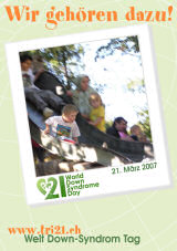 Poster zum Welt Down-Syndrom Tag 07